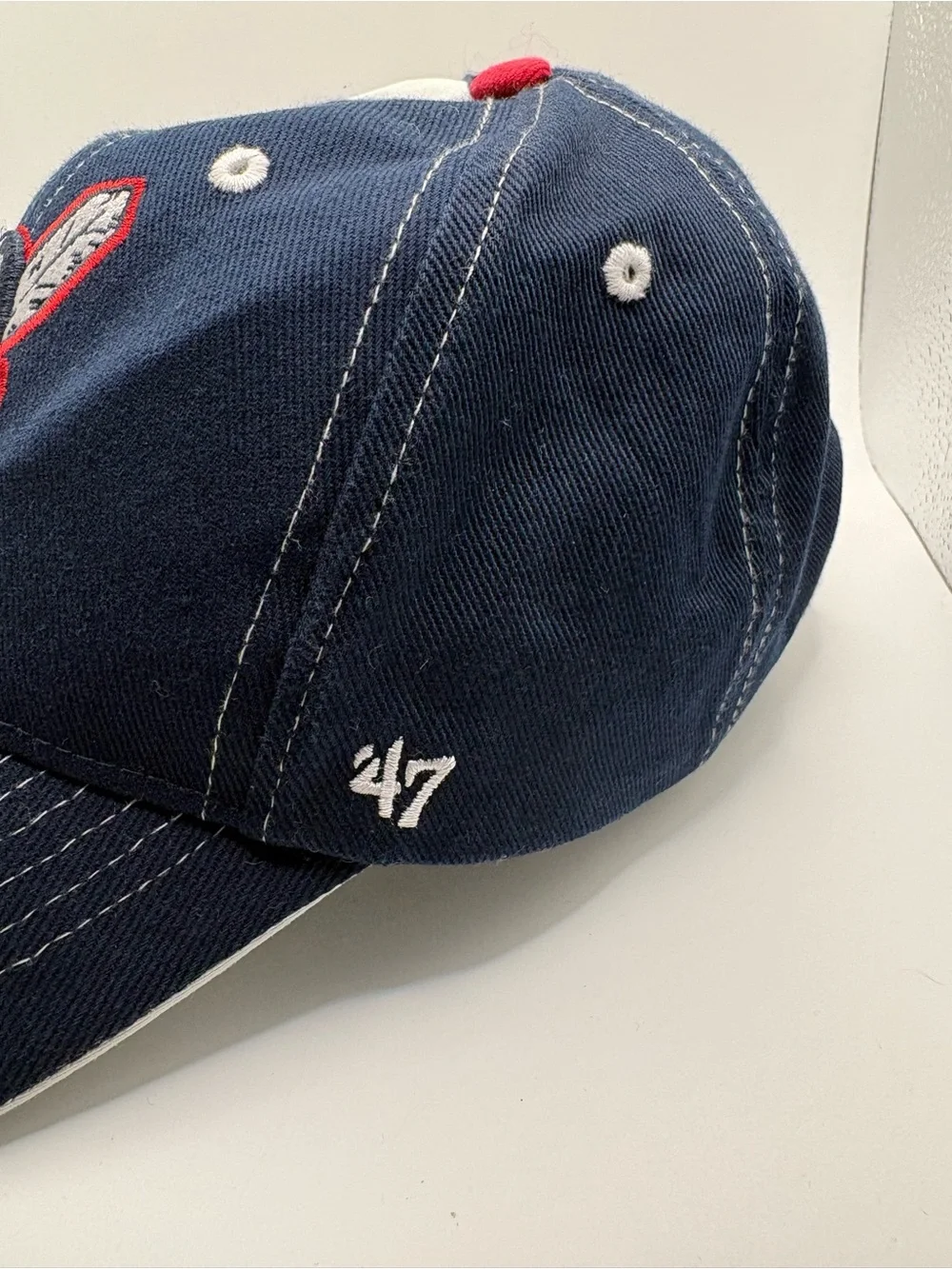 47 Brand Cleveland Indians Chief Wahoo Youth Adjustable Hat MLB
